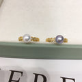 69 Natural freshwater pearl ring Opening ring Fashionable hot selling style Women's ring sparkling small light bulb pearl jewelry